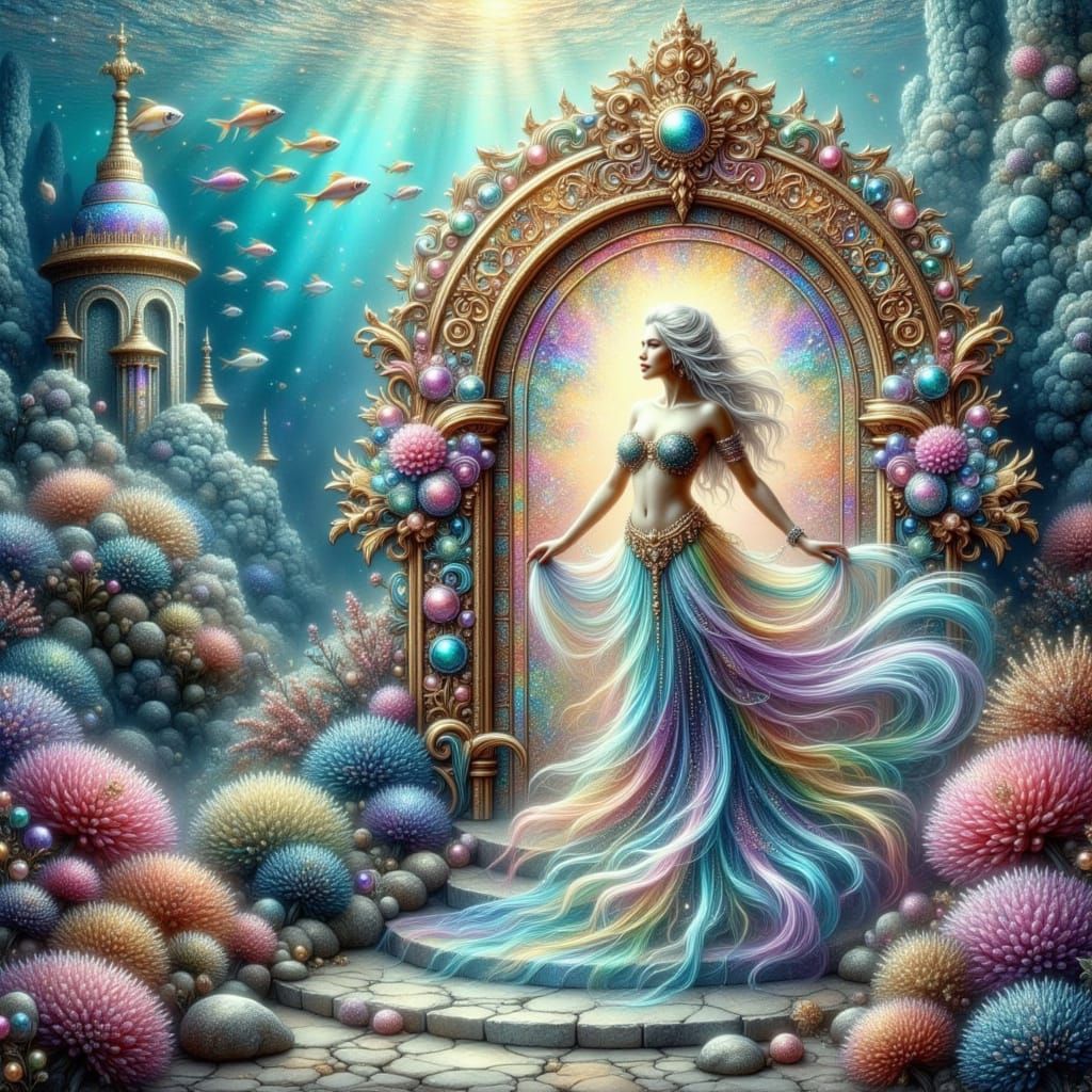 Queen of Atlantis  by @MedusaFrost