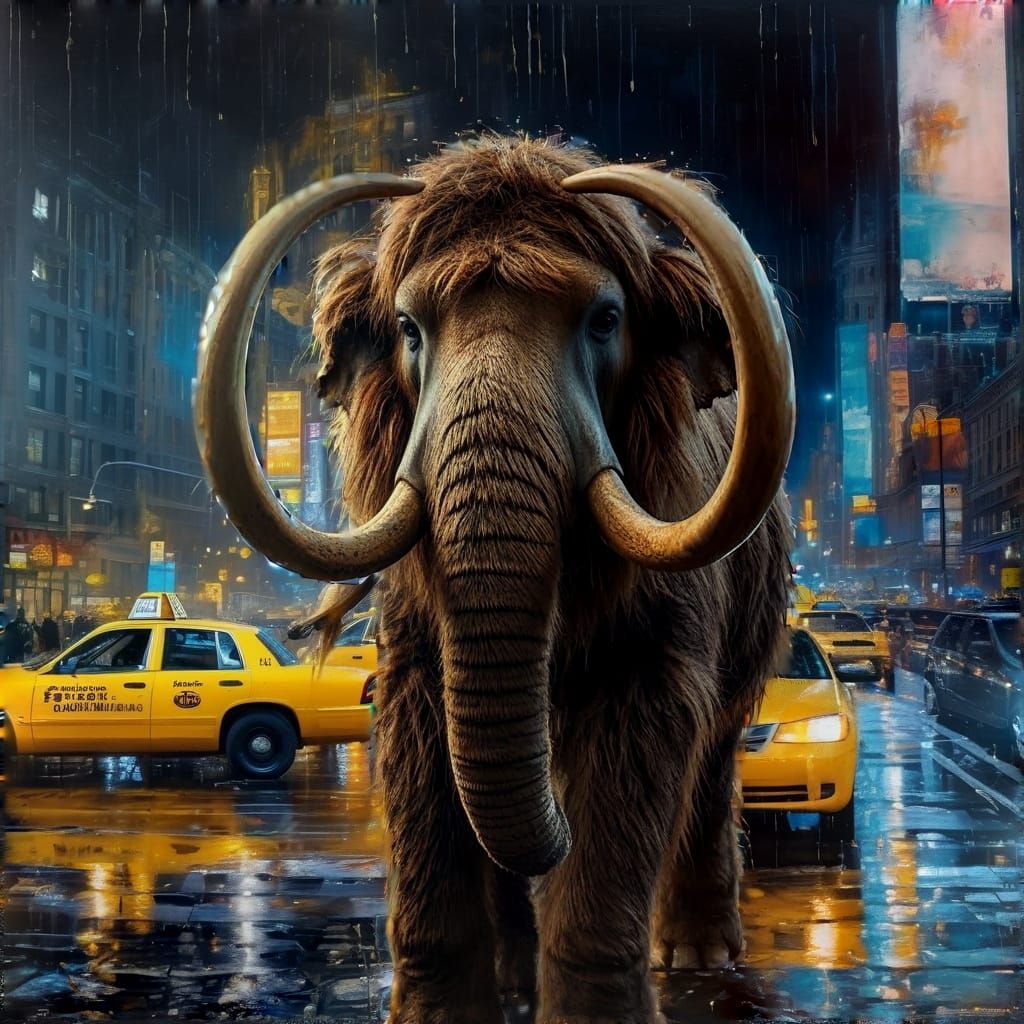 Woolly in the City  by @Pickled Jim