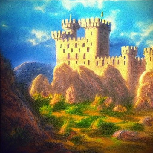 Castle Of Zariah Ai Generated Artwork Nightcafe Creator