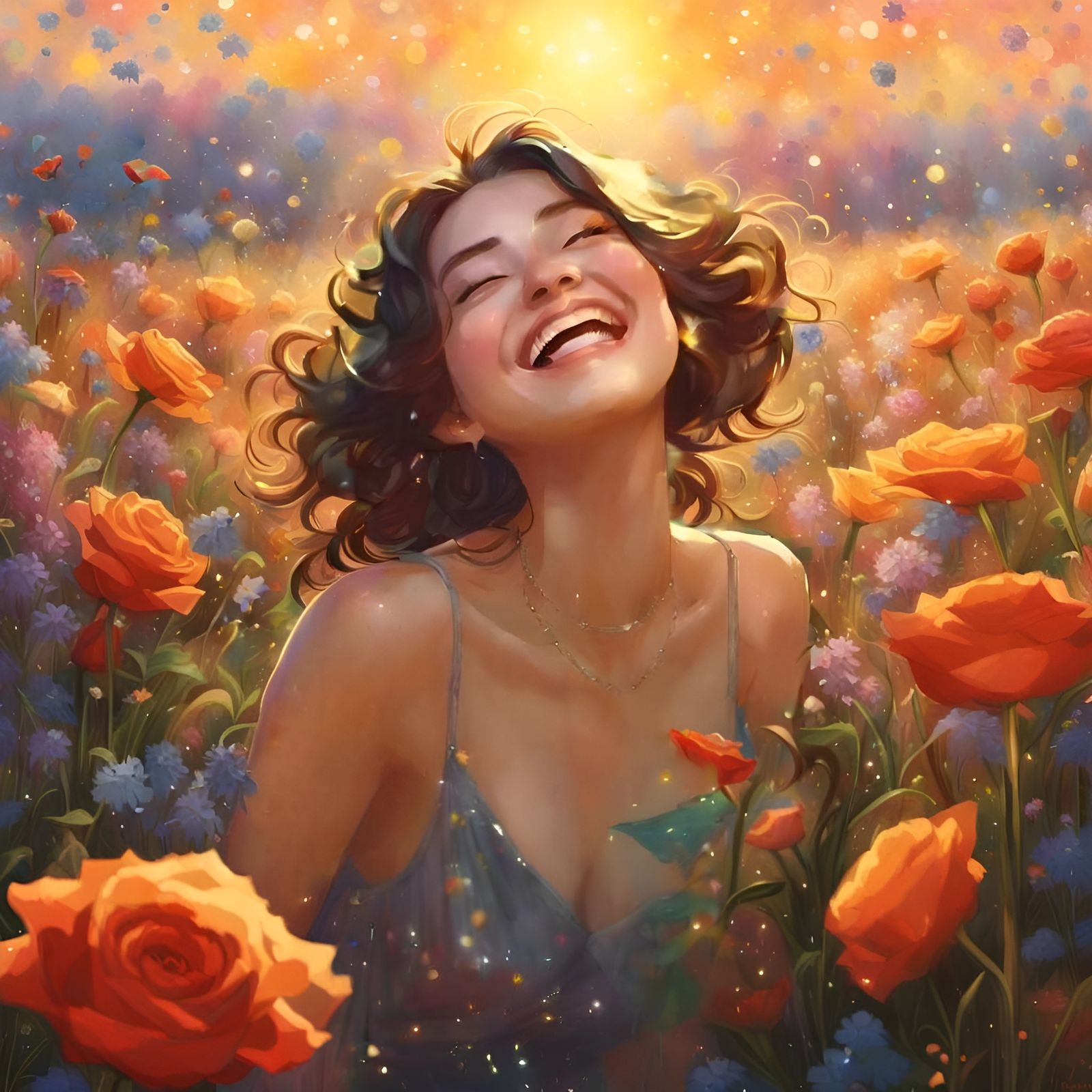Blossoming Joy  by @Rosie