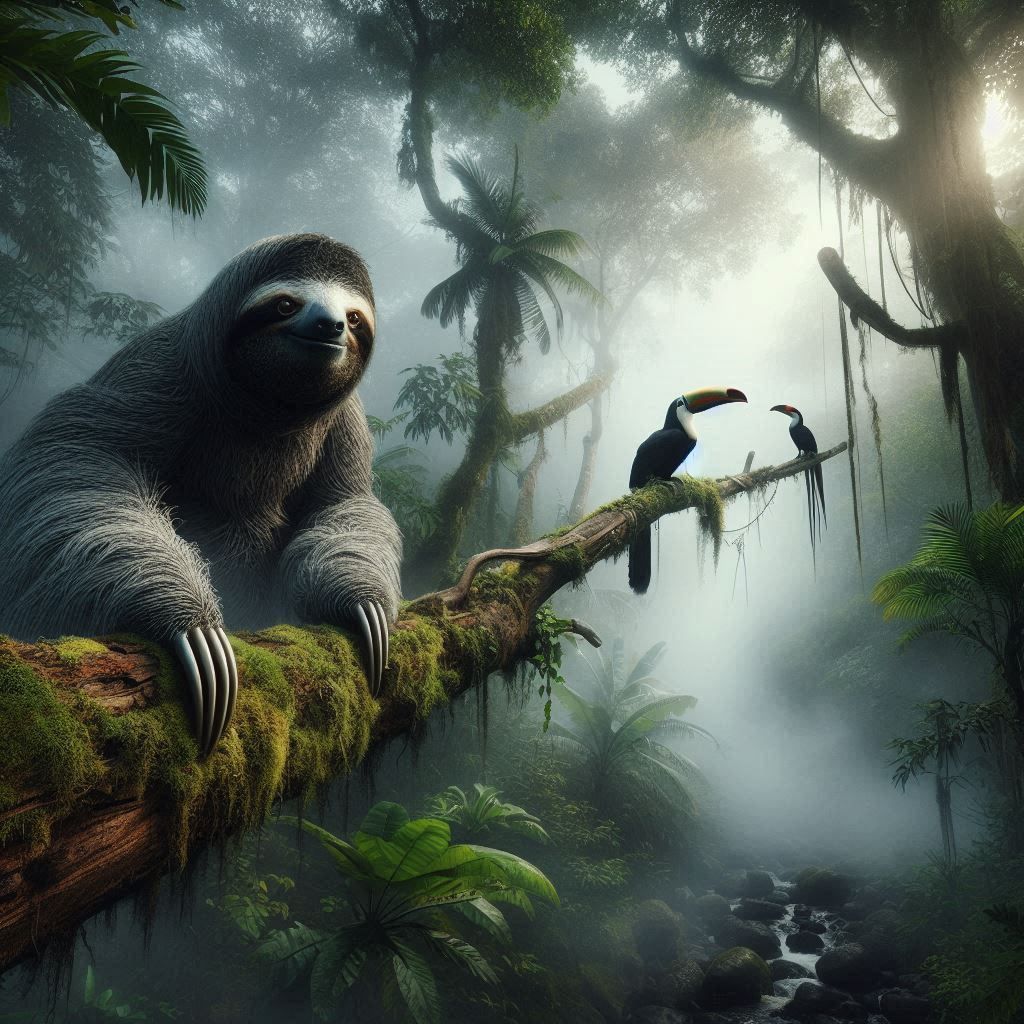 The slow life of the jungle