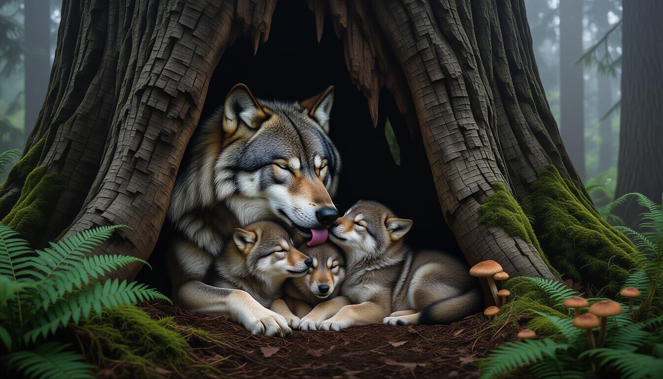 A Mother's Love  by @Shywolf