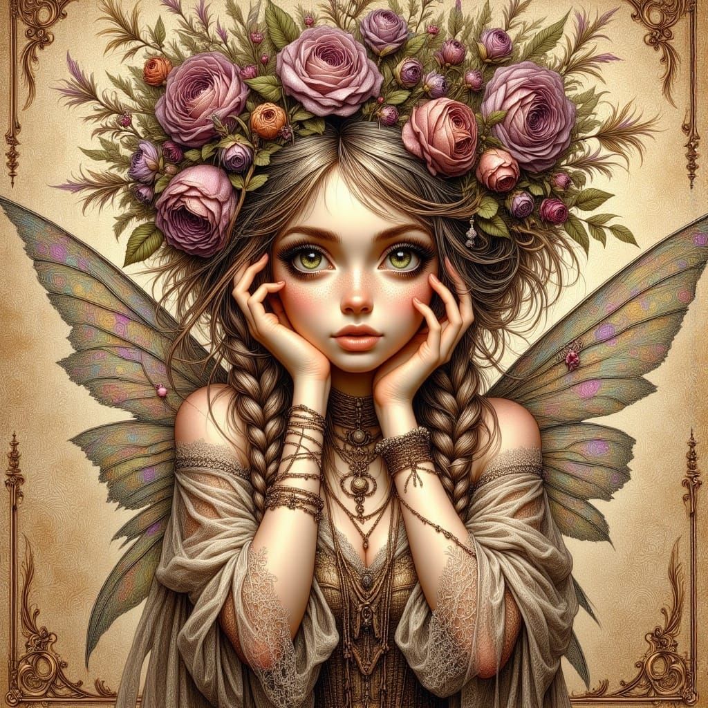 Larissa - Vintage Pixie