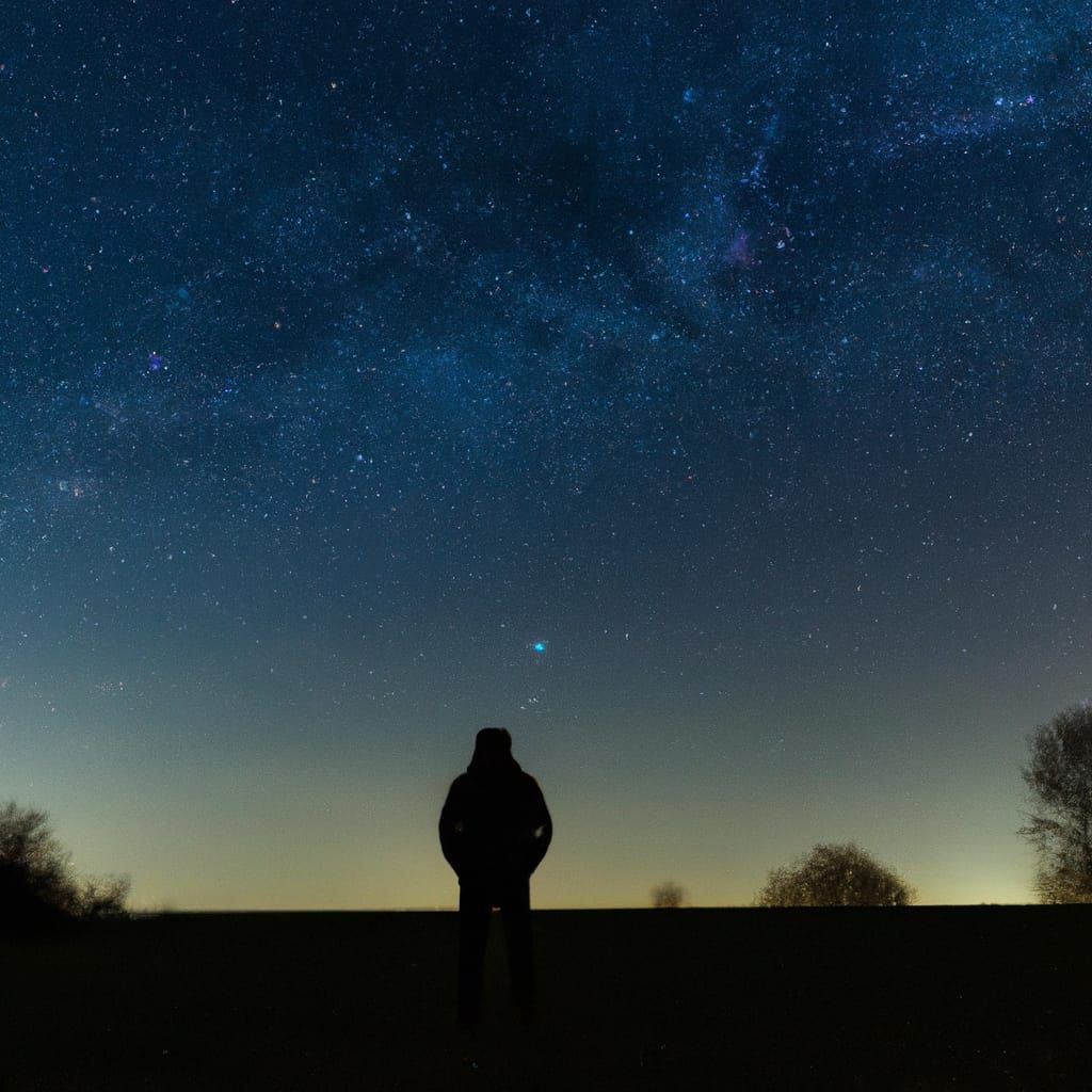 Admiring the Milky Way