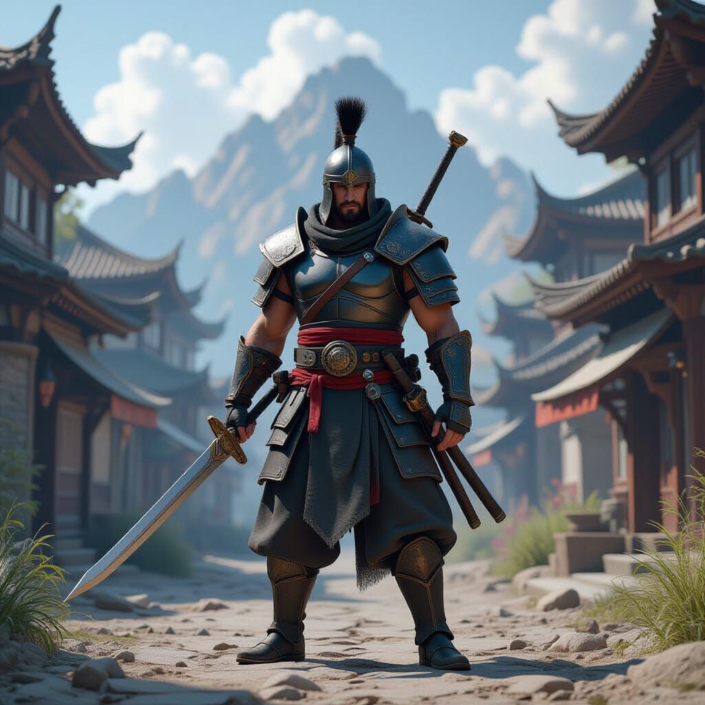 Obese Man Gaming on PC in Epic 3D Style