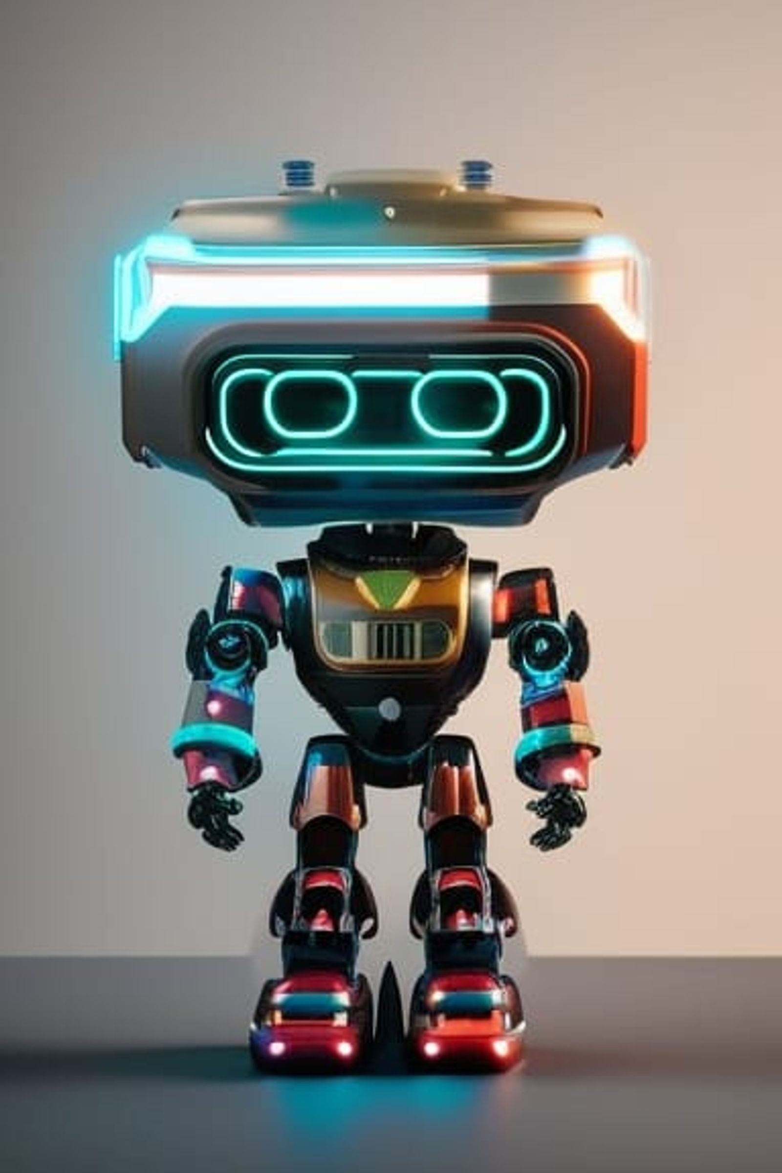 cute robot art