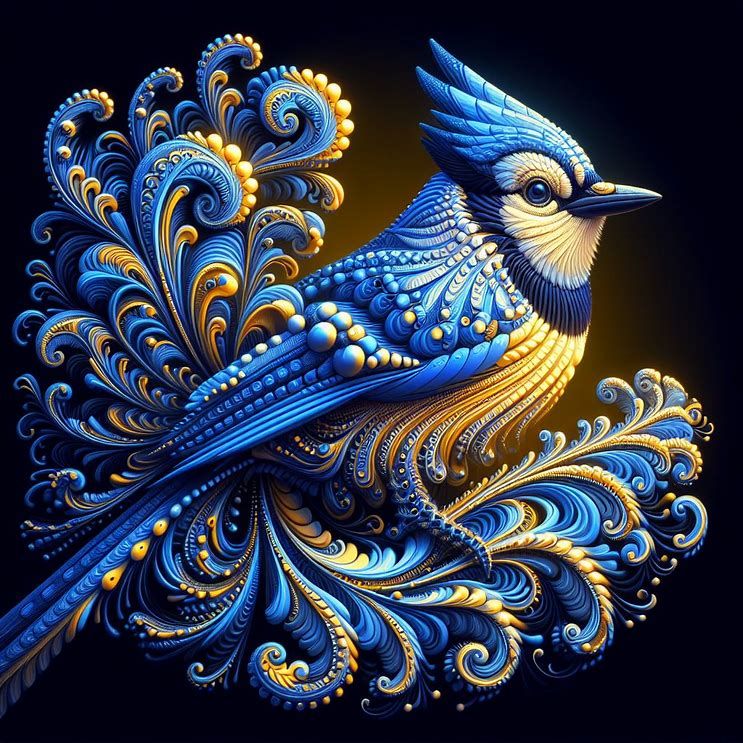 Blue Jay Art
