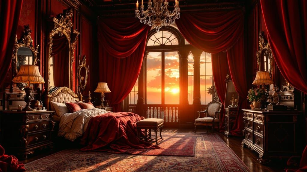 Palace bedroom  by @Dexx