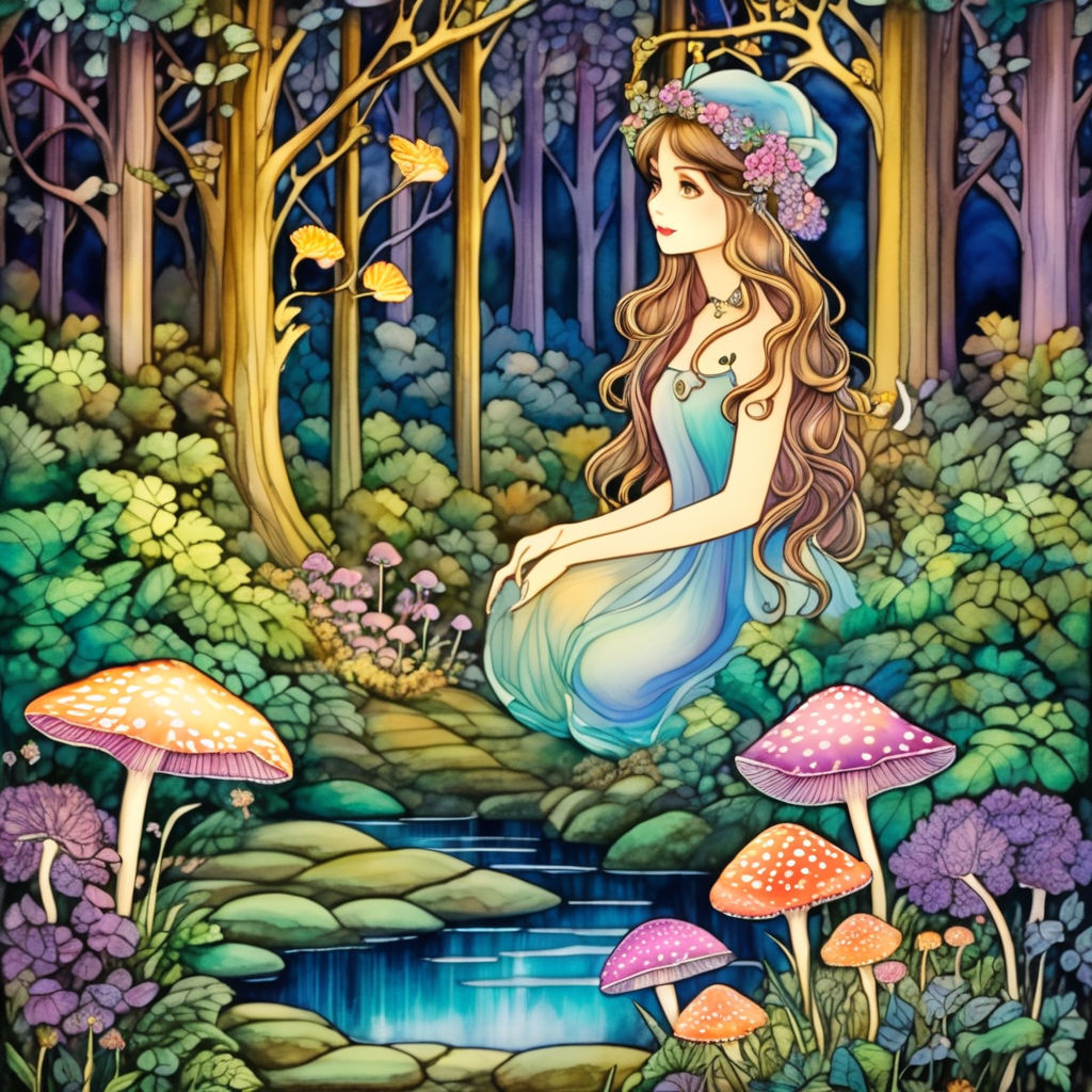 Art Nouveau Fairy