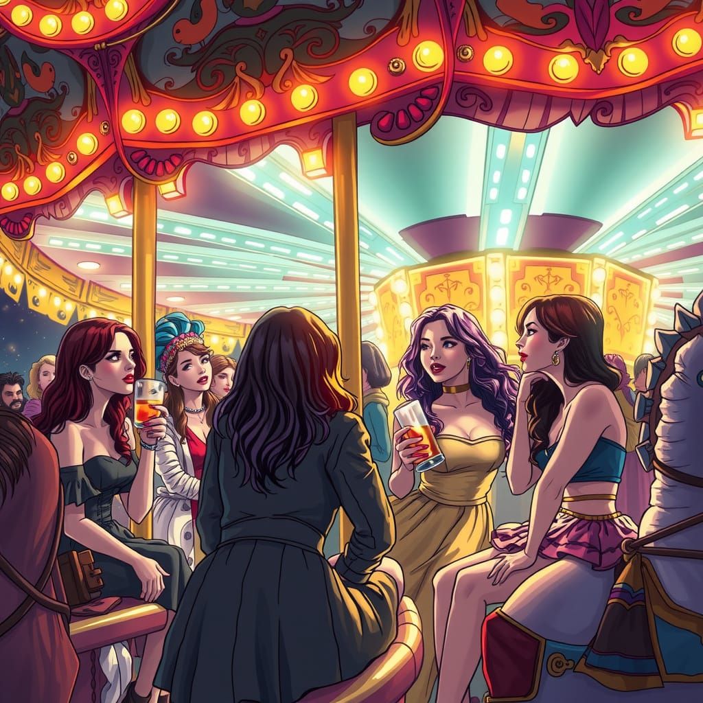 You know it was wild if it ended on the carousel