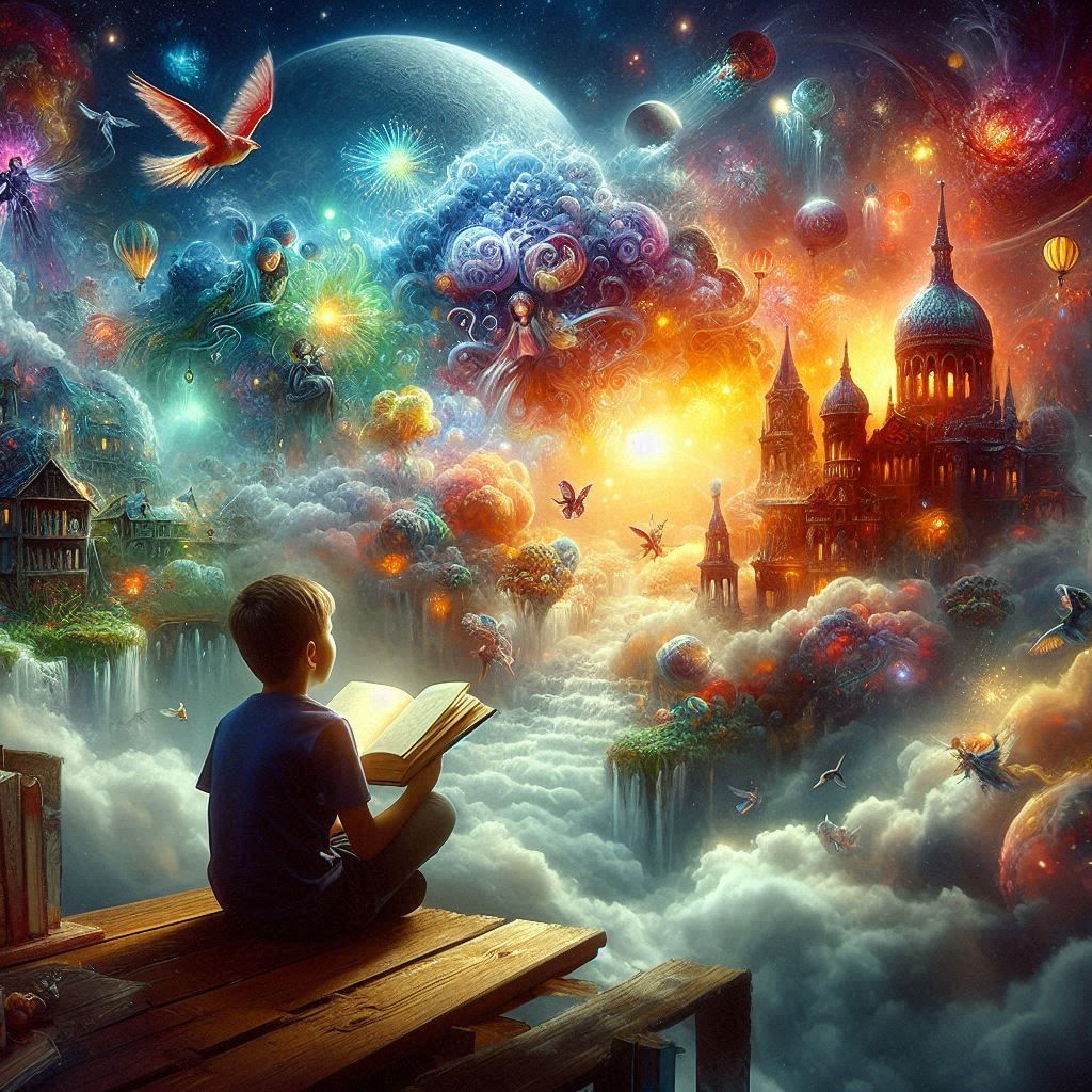 Child's Vison through Reading  by @Alyarie