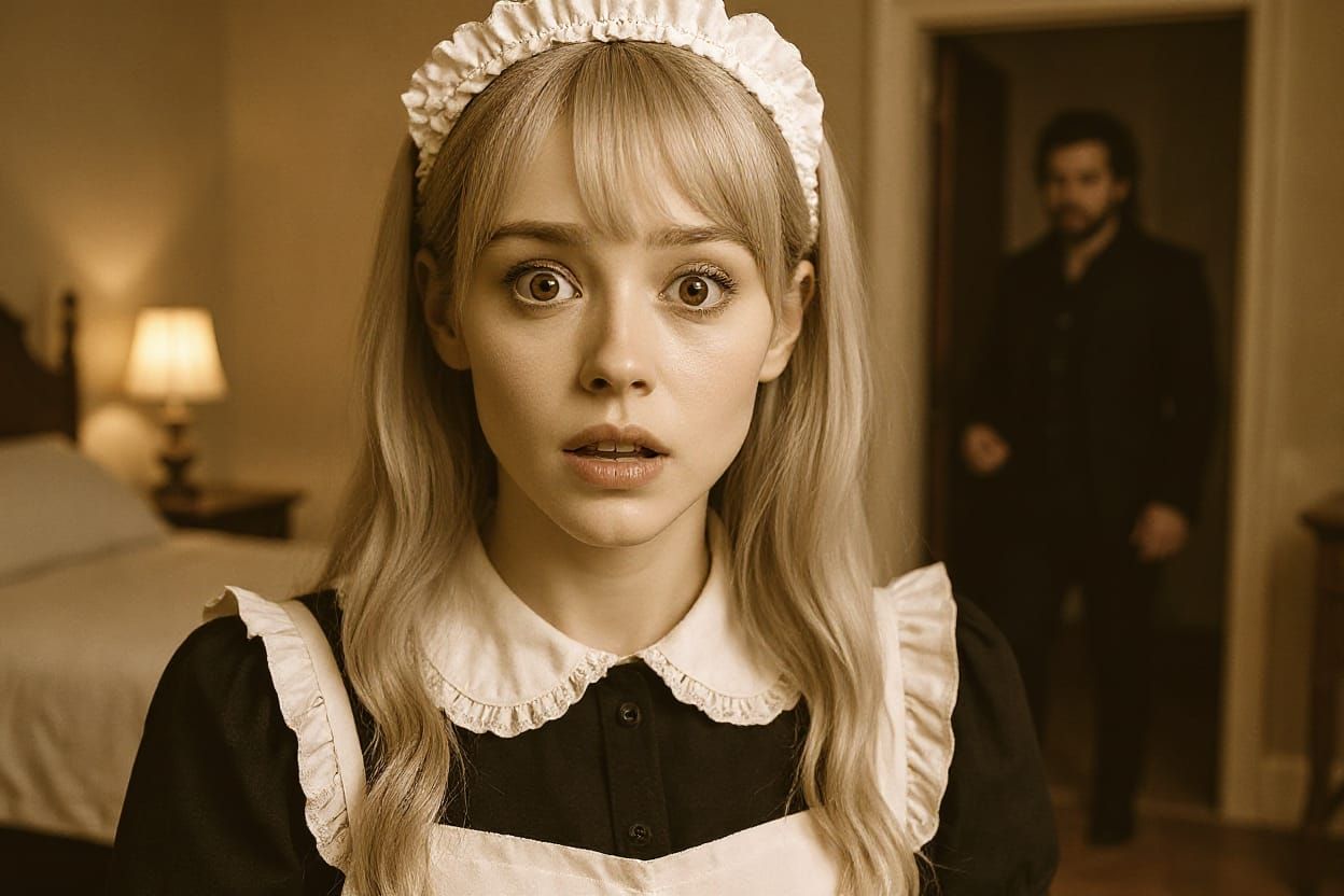 A Photorealistic creation I made of Grayfia Lucifuge from highschool DxD looking at the heroic kindhearted male viewer w...