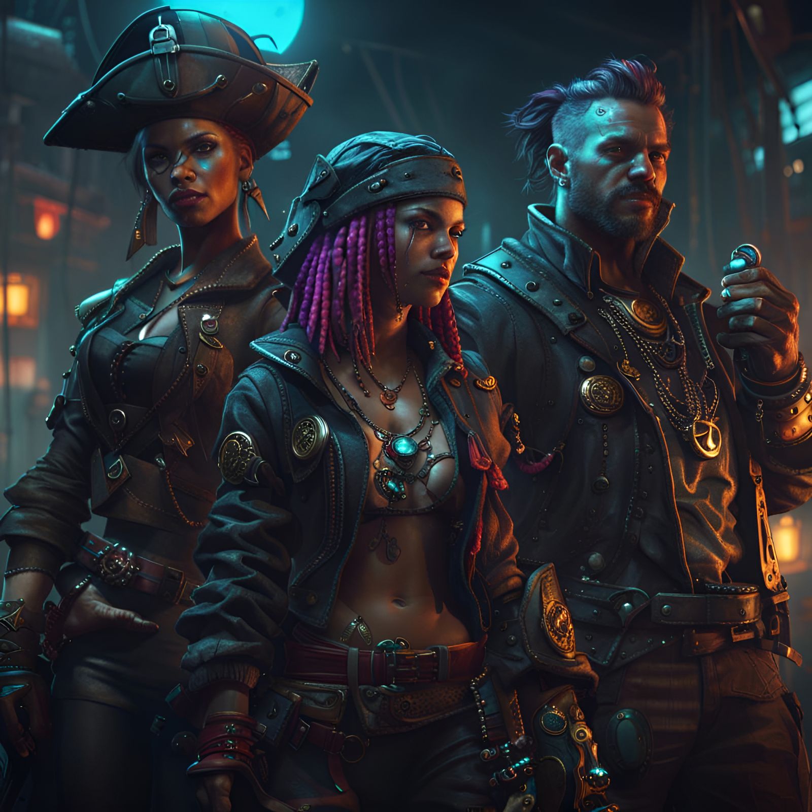 Space Pirate Crew V3  by @AV77