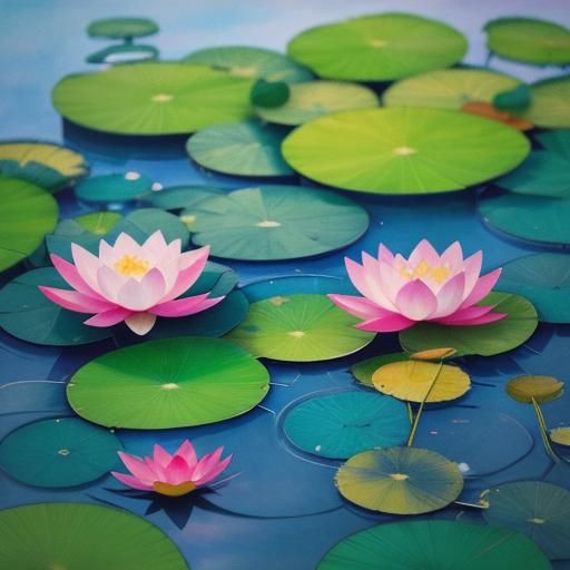 Whimsical Dreamscapes in Pastel Hues