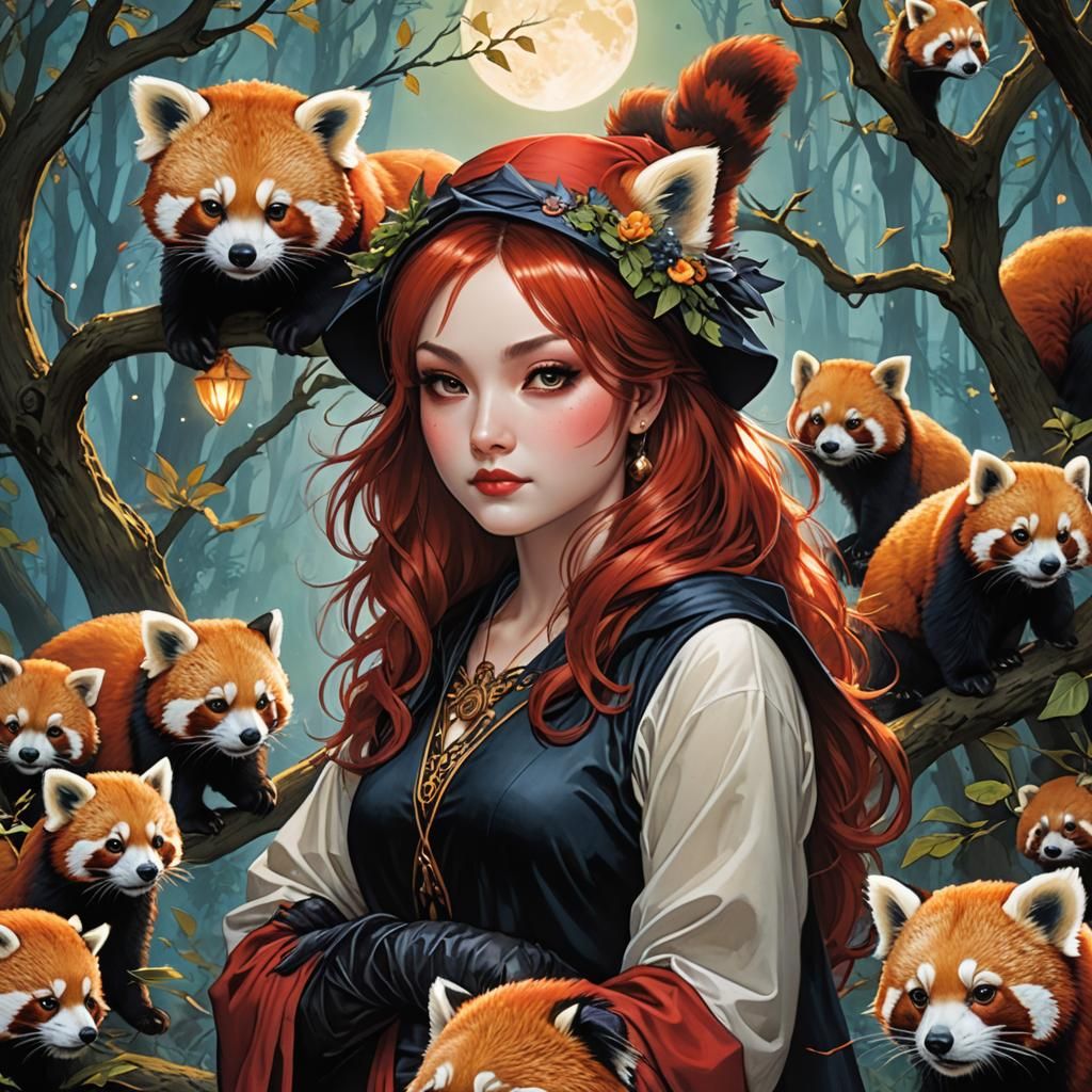 Red Panda Girl