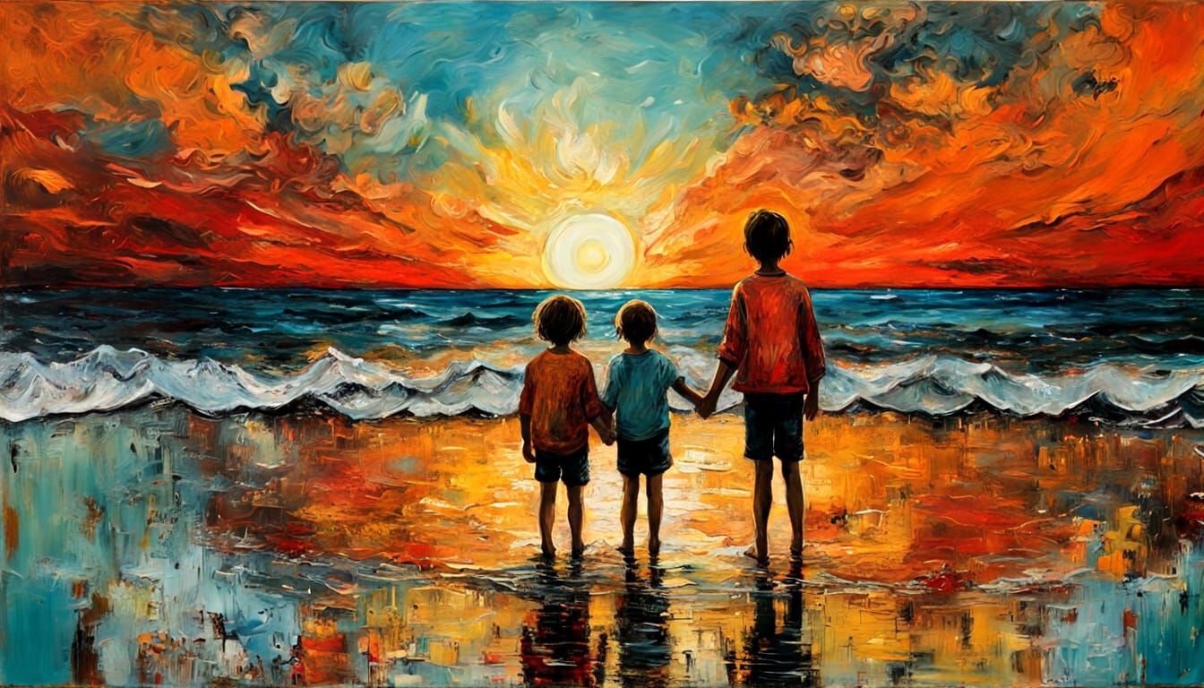 Summer   by @AIUrbanTemple