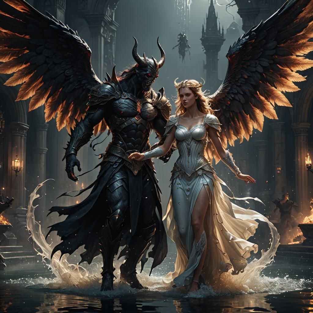 Love between good and evil