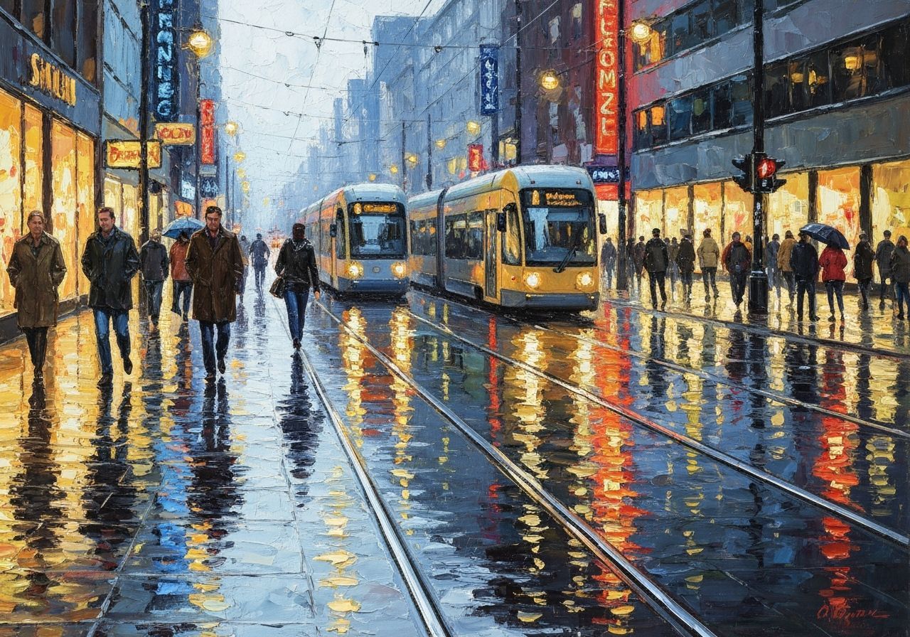 City after the rain  by @AVA