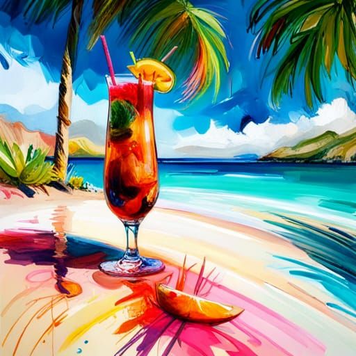 Pool drinks  by @Tara