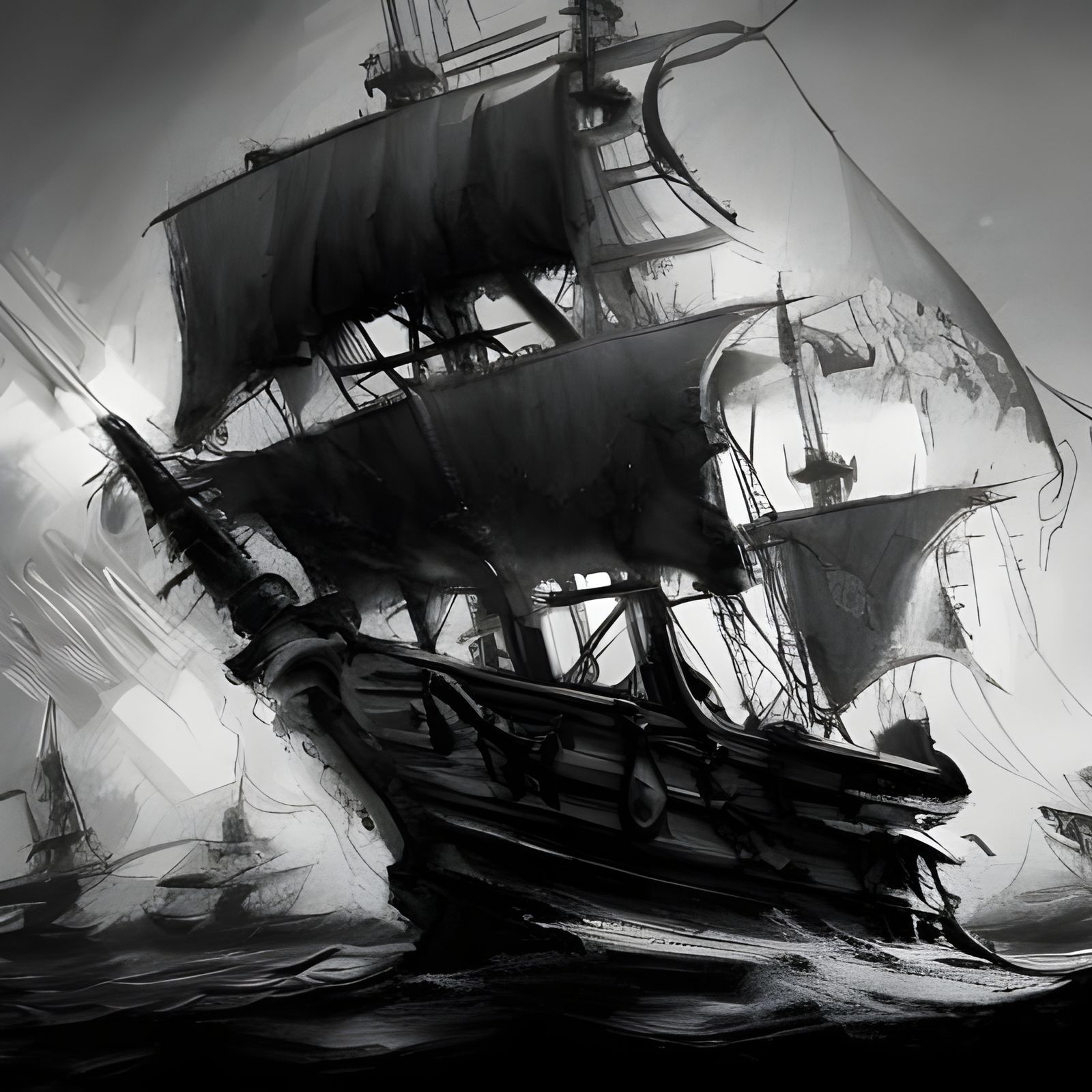 Sketchy Pirate Ship undefined