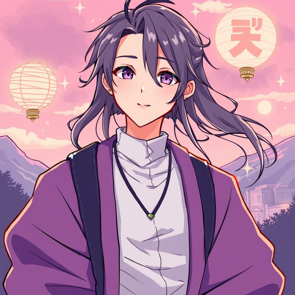 Golden Trophy in a Simple Composition