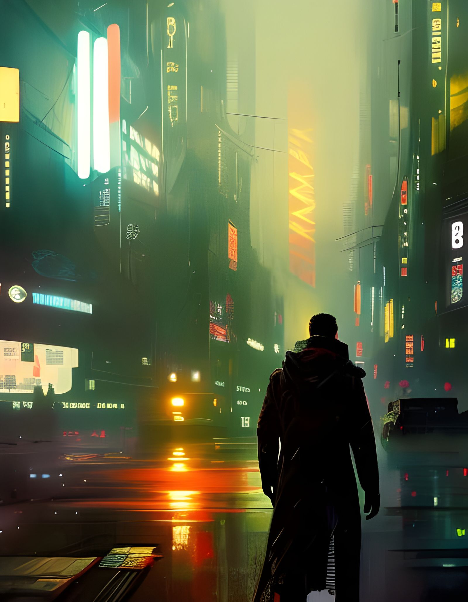 World of Blade Runner - AI Generated Artwork - NightCafe Creator