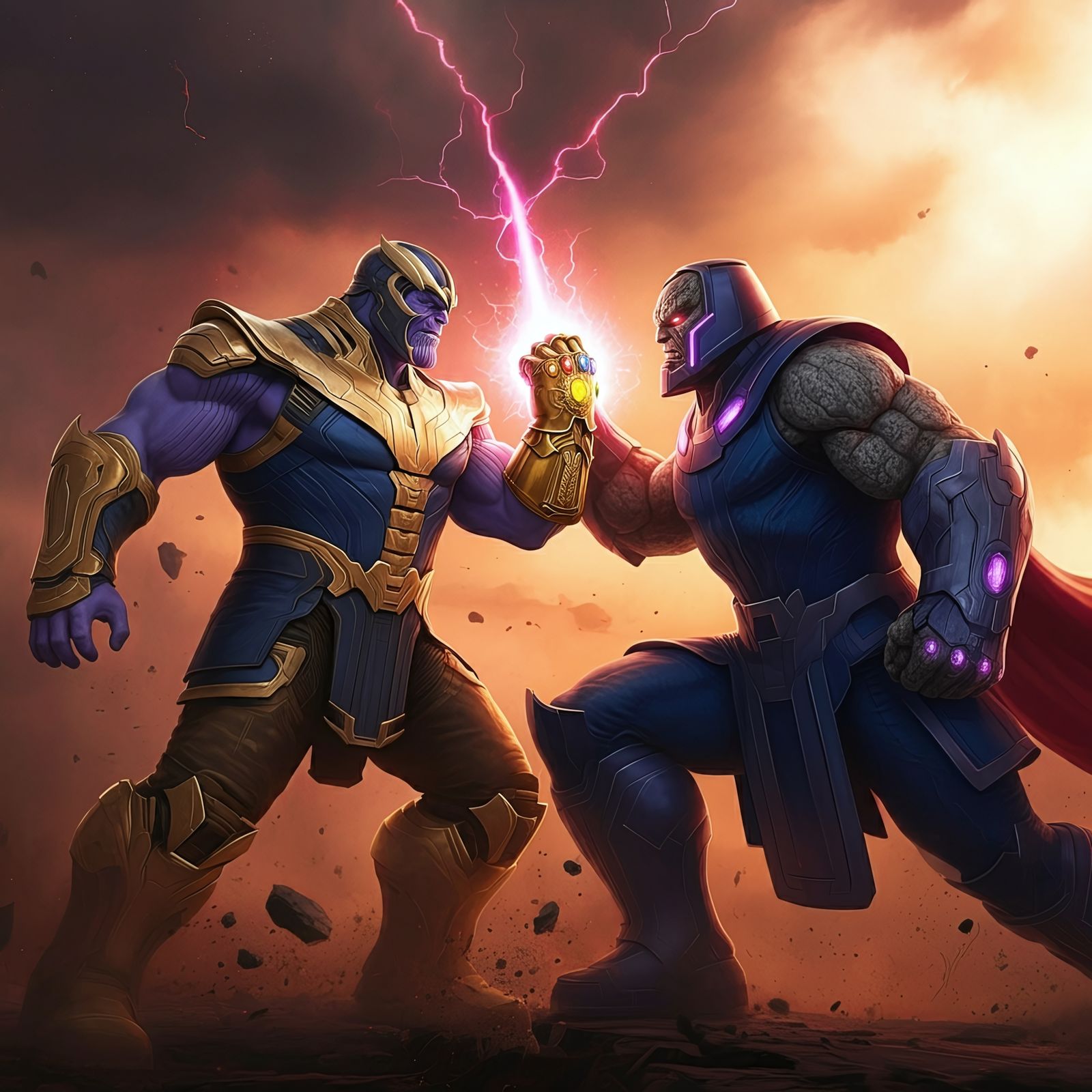 Thanos Vs Darkseid
