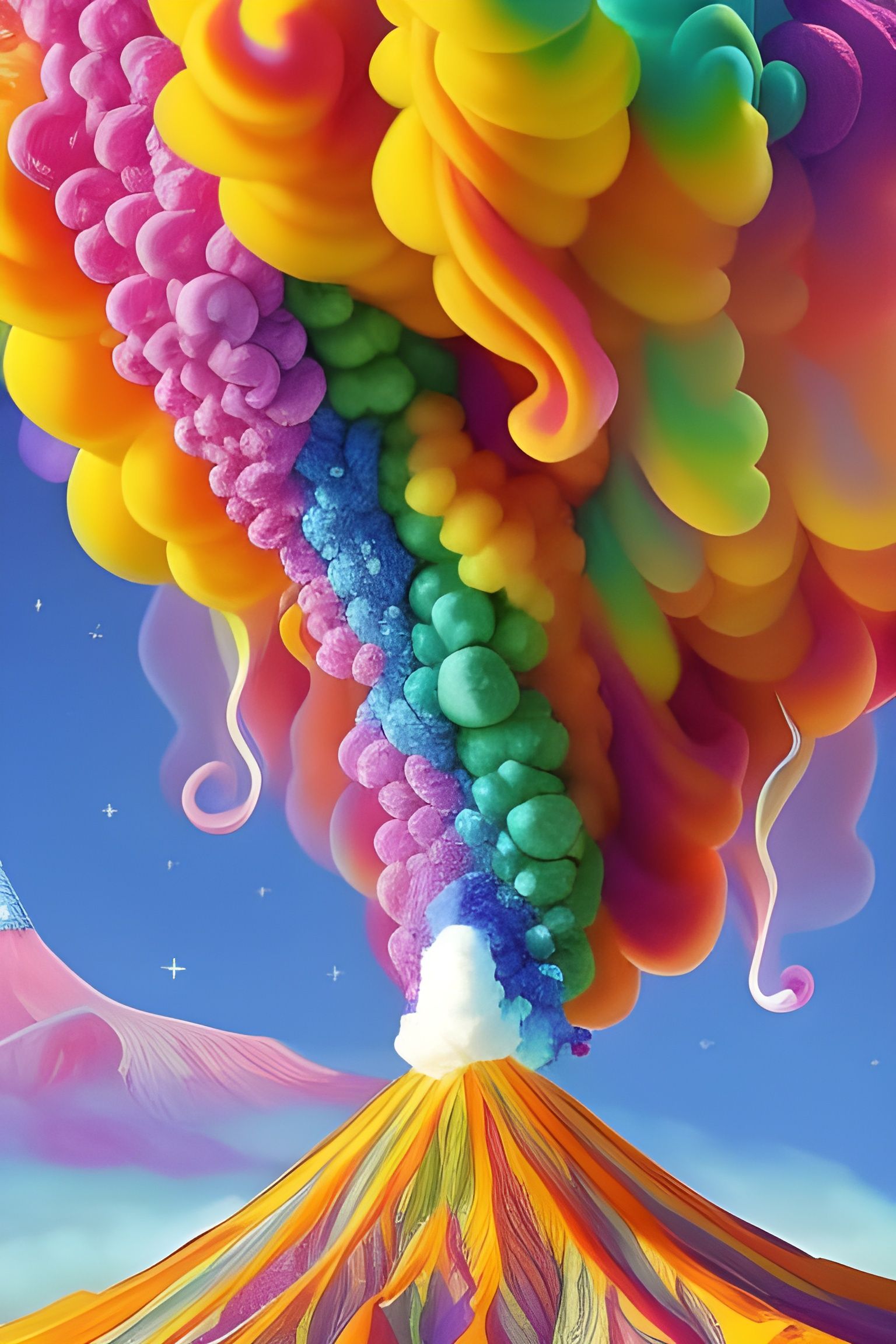 Godisjökull - Candyland Cataclysm!!  by @Kolibri