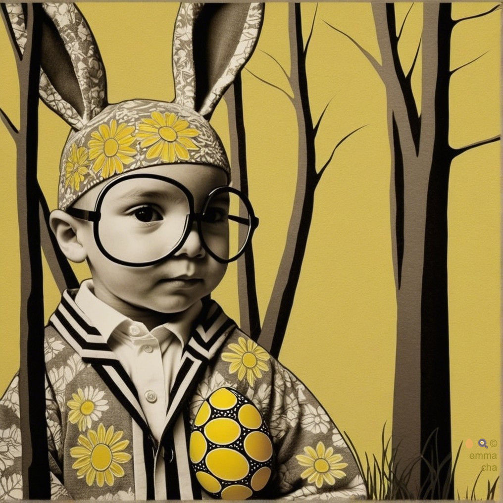 Young Easter Prophet in Yellow