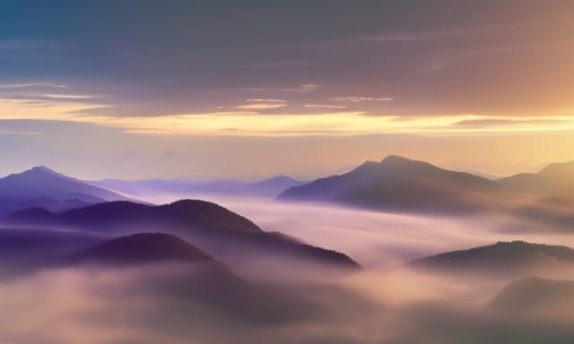 a dreamy mountain range 2