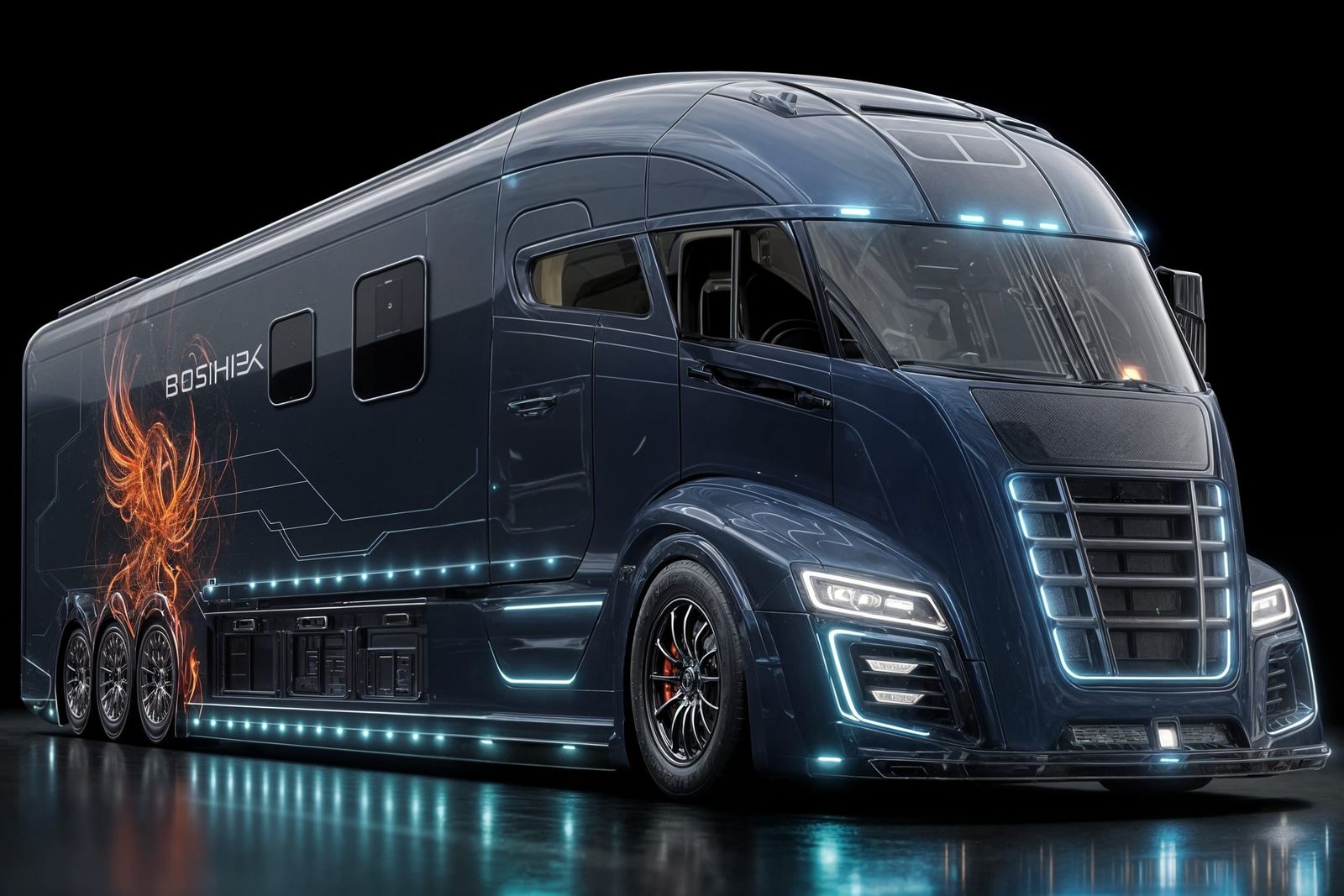 Cyberpunk transporter