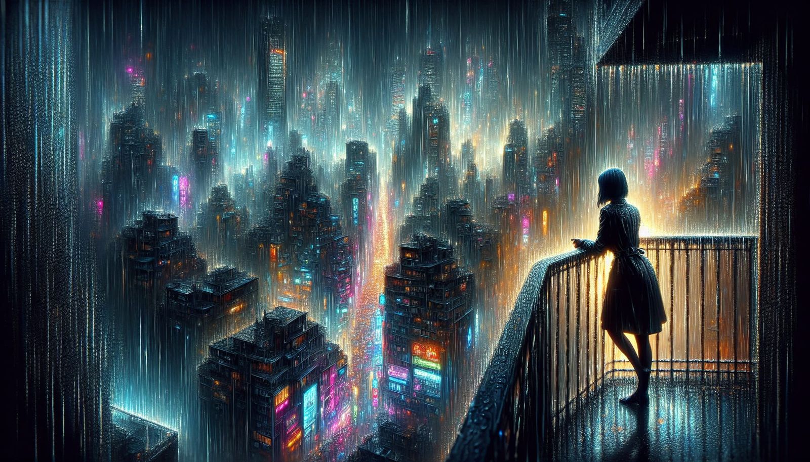 Cyber Noir  by @Seivitae