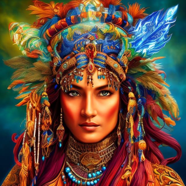 Medicine Woman  by @Andiru Meja