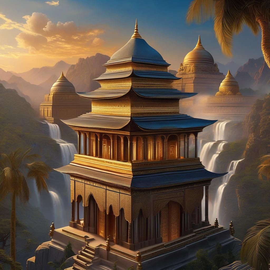 Ethereal Neo-Romantic Masterpiece in Photorealistic Style
