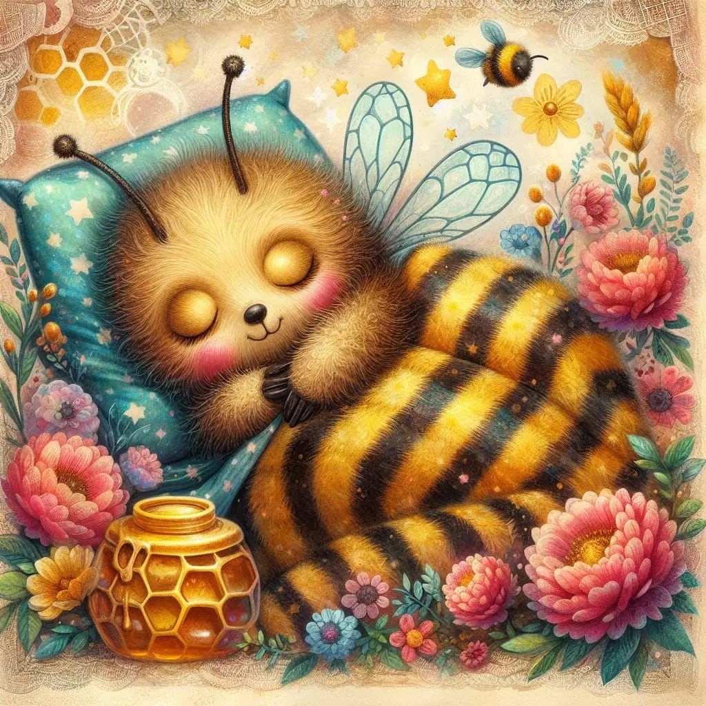 Sleepy bumblebee