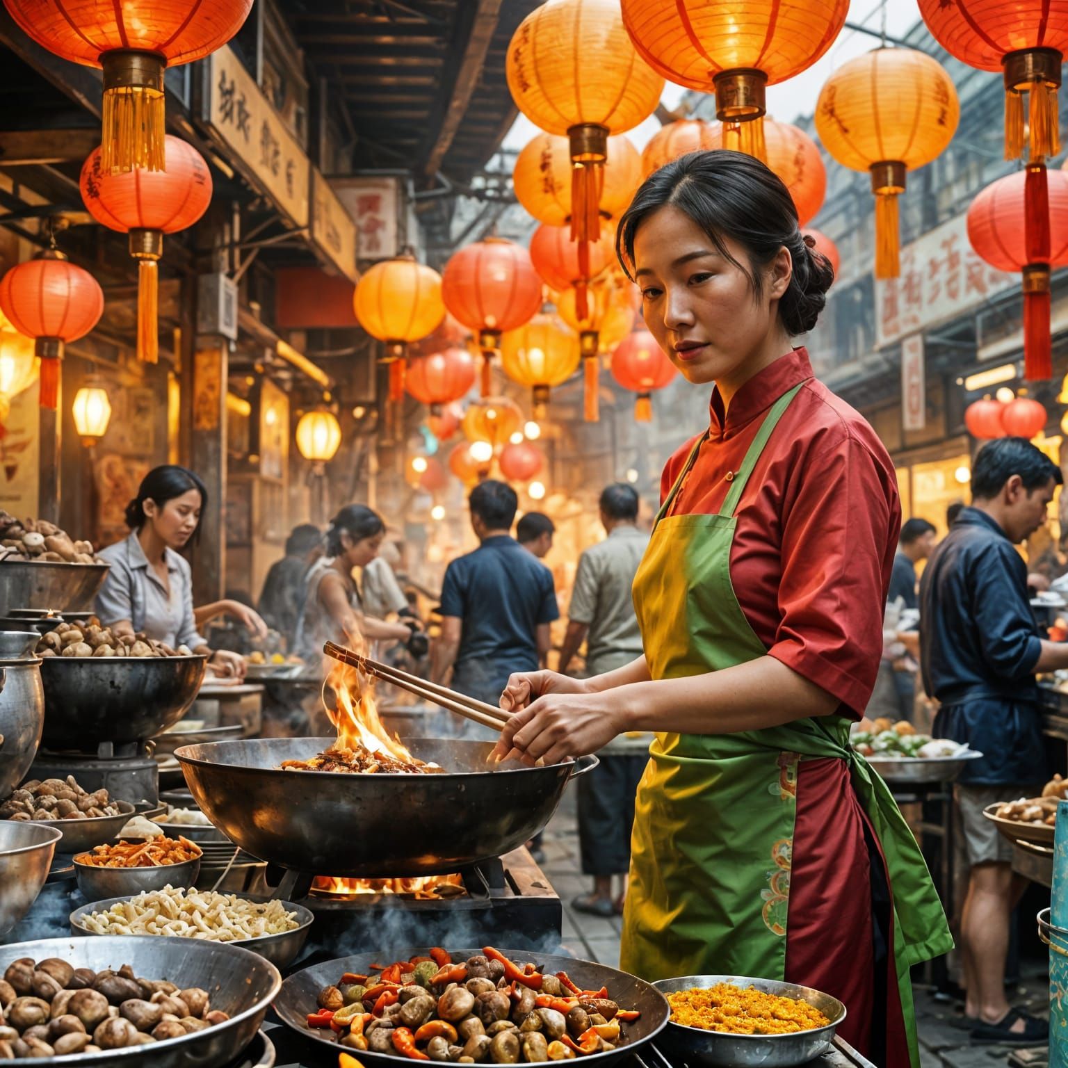Street food vendors  by @Mike Ritchie