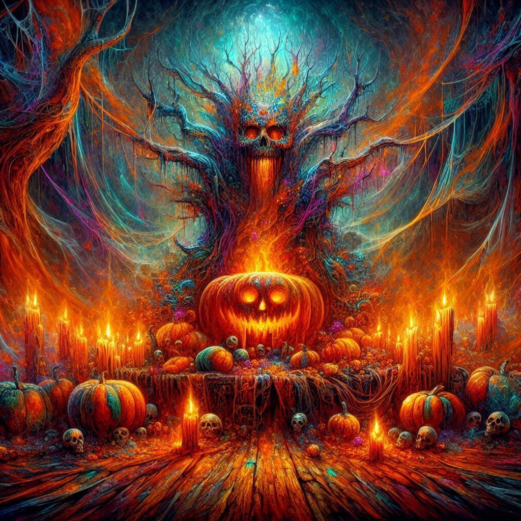 Halloween Día de los Muertos Masterpiece