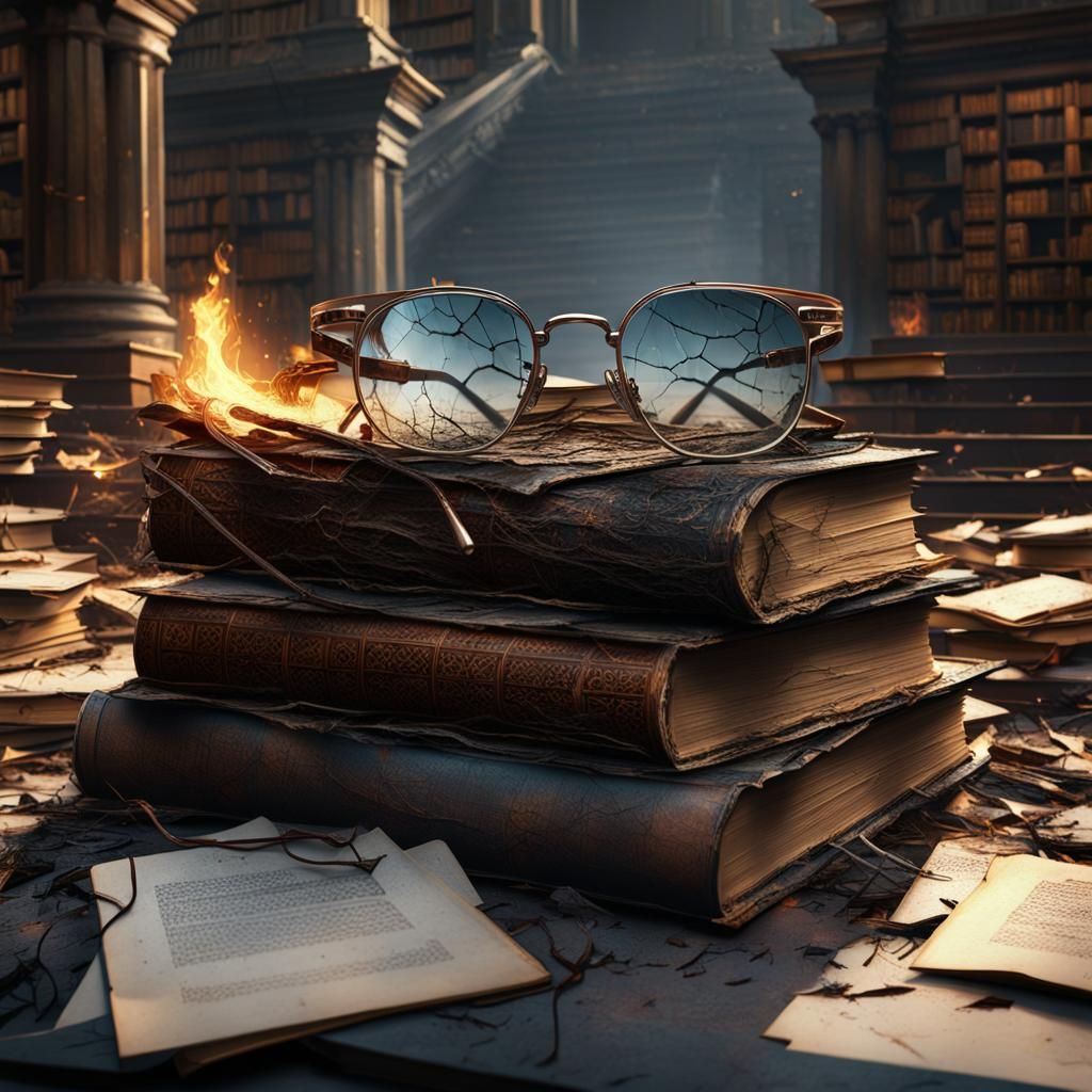 "Books" Challenge - Time Enough At Last (A Twilight Zone Tribute).  by @M-O-N-A-R-C-H