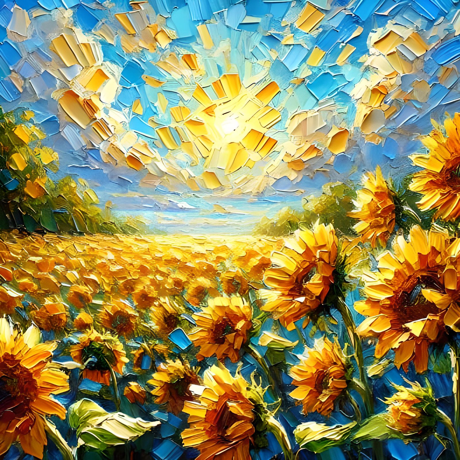 Sunny Sunflowers