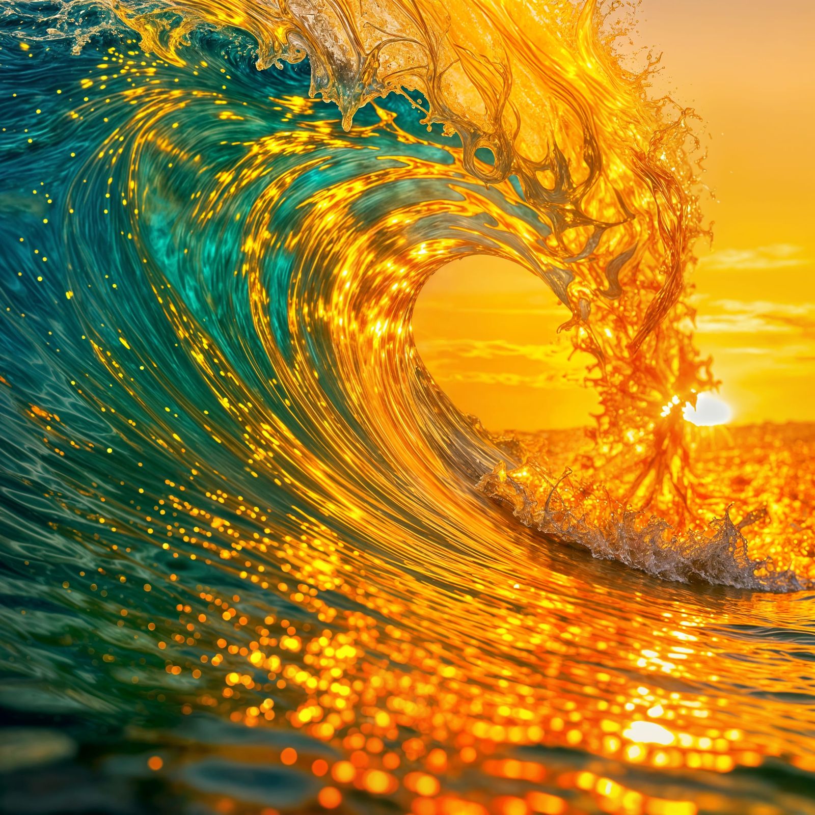 golden hour  by @Magdalene