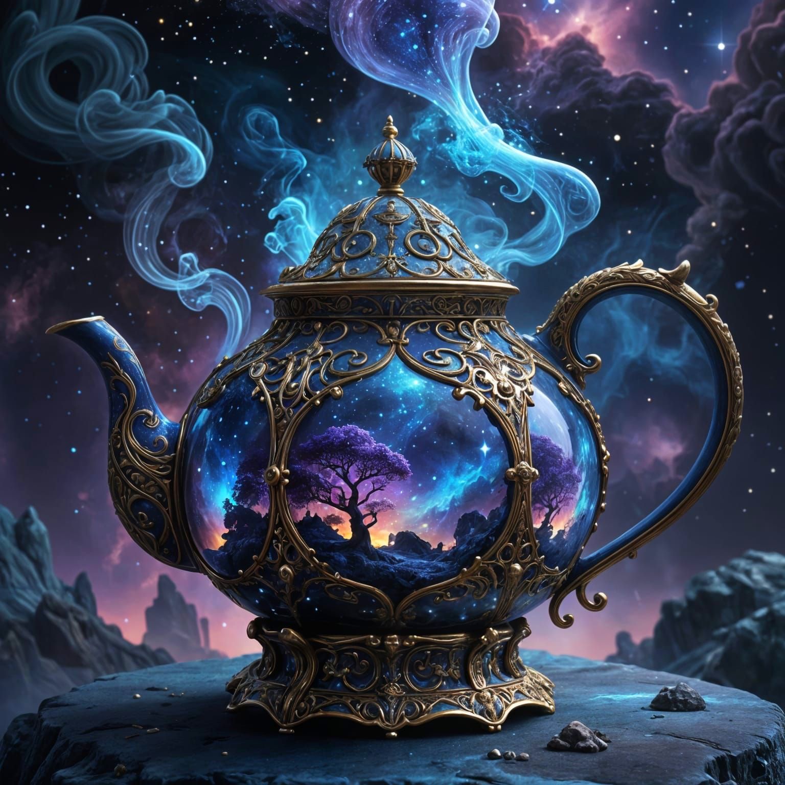 The magical teapot  by @Charley