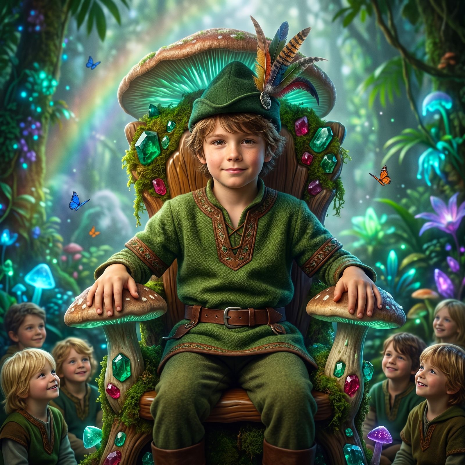 Peter Pan :Throne of Emeralds in Neverland 🍉🍋🍓🍊🔸