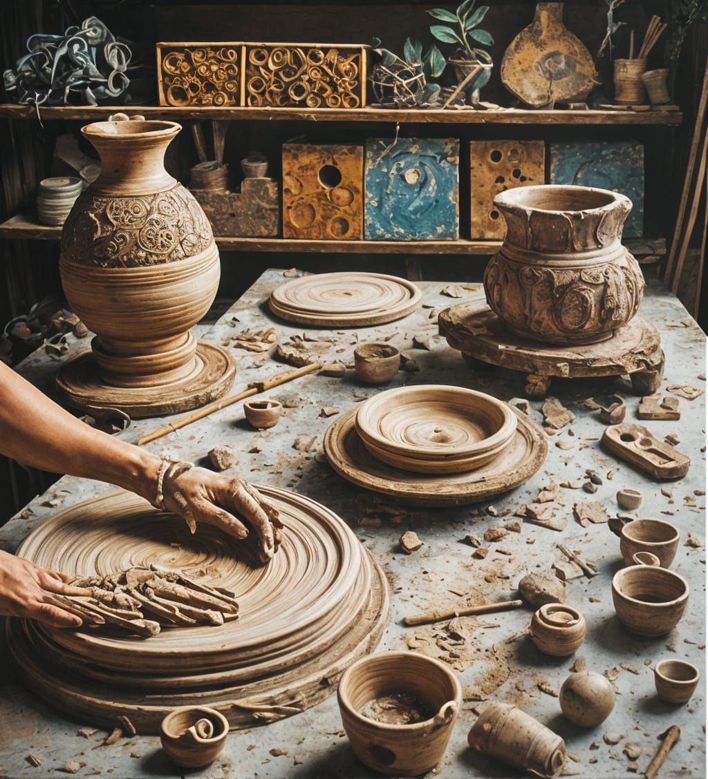 New Year, New Creative Me. A Creative Practice I Want to Try: Ceramic creation