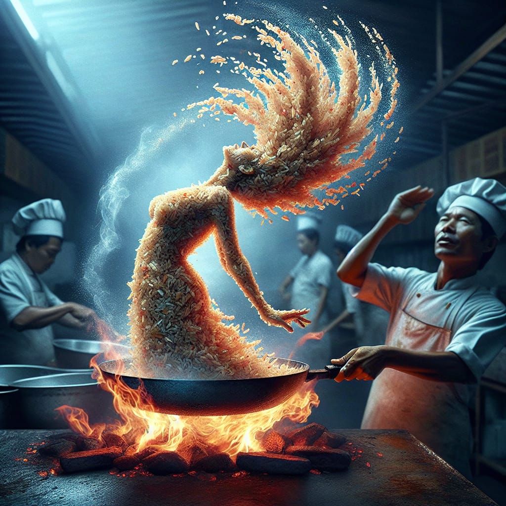 Enchanted Fried Rice   by @Chief_Runs-with-scissors