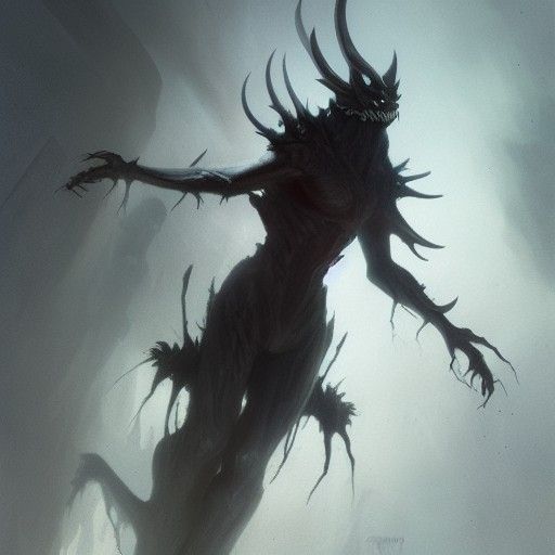 Elder demon - AI Generated Artwork - NightCafe Creator