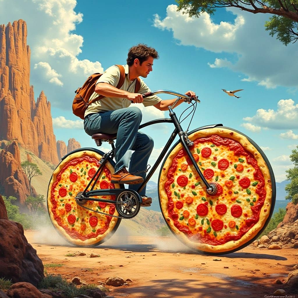 🍕 Pizza Bike 🍕  by @Tristan