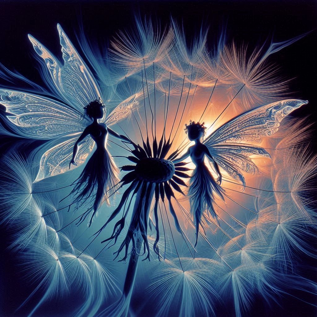 Dandelions : Collaboration with Laeaurra