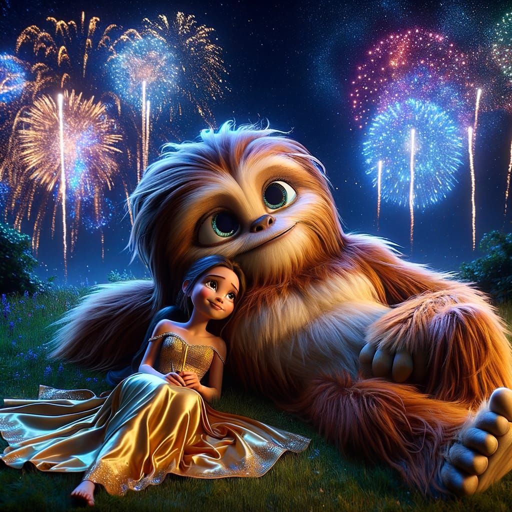 Beauty and the Bacca: Fireworks Show