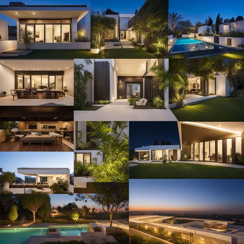 End of the World in a Fiery Apocalypse with Dark Clouds