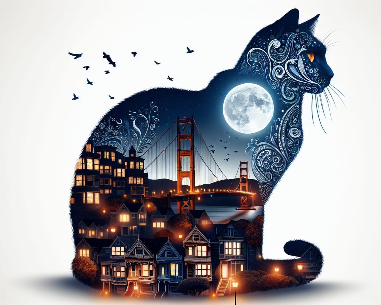 San Francisco Night Life  by @Foul Rabbit